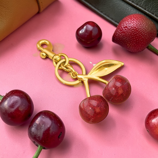 Cherry 🍒 keychain Charm