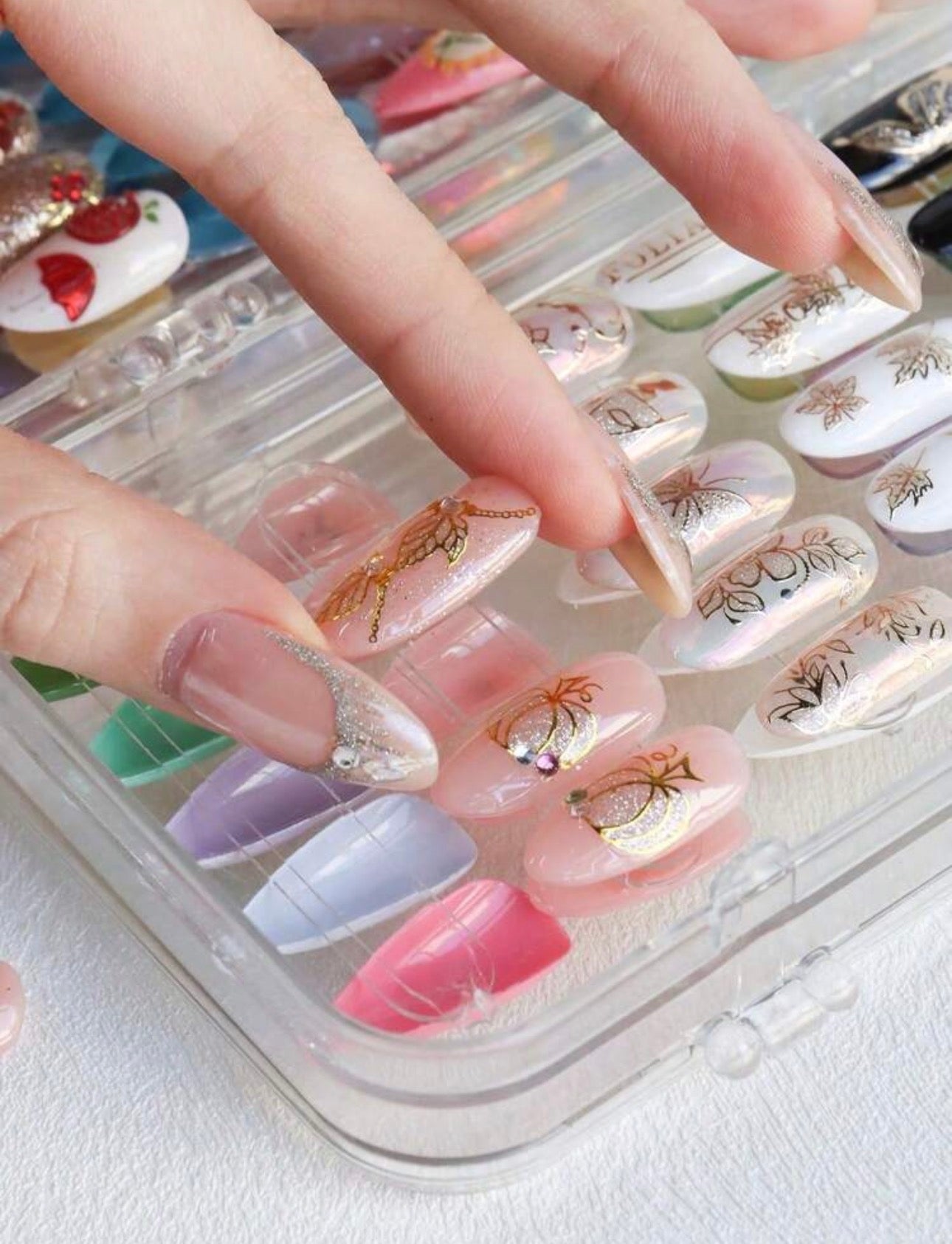 Press on Nails Organizer
