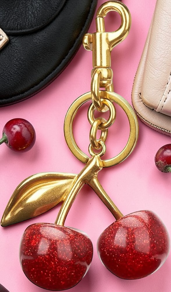 Cherry 🍒 keychain Charm