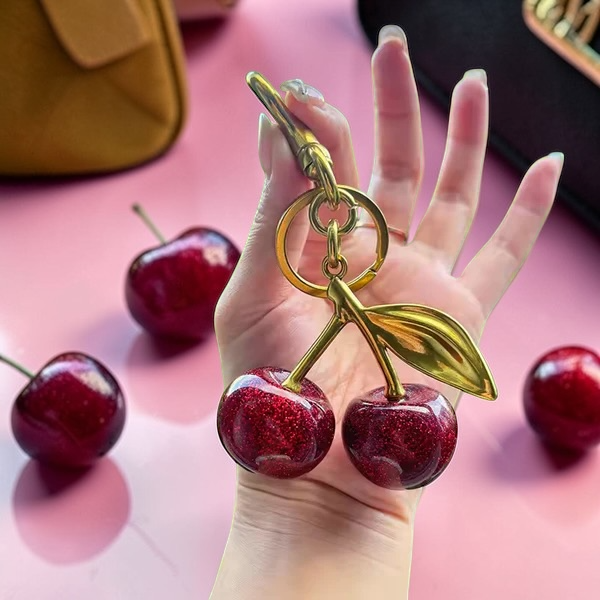 Cherry 🍒 keychain Charm