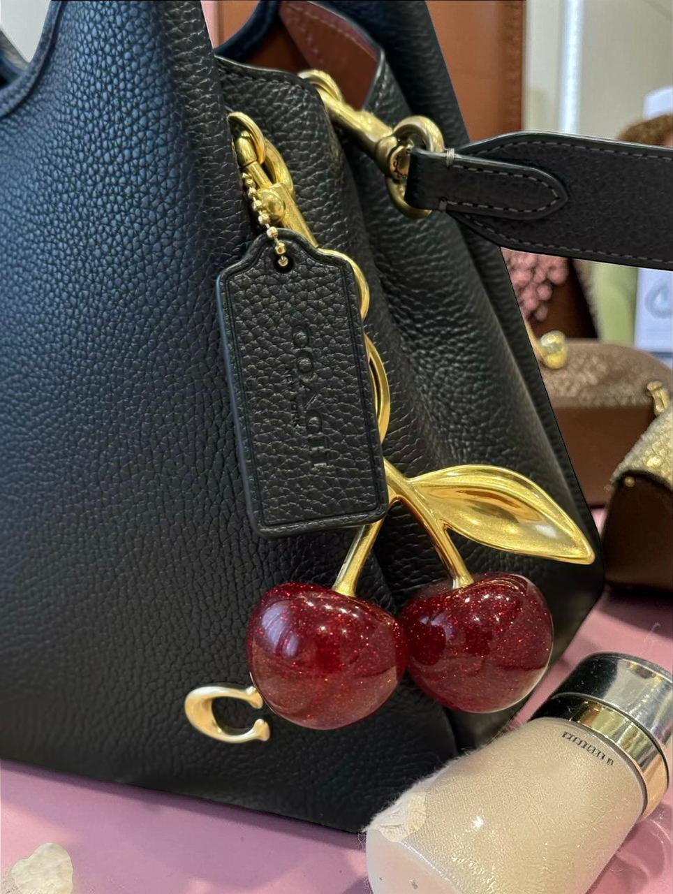 Cherry 🍒 keychain Charm
